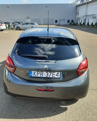 Peugeot 208 cena 37900 przebieg: 79000, rok produkcji 2017 z Kraków małe 67